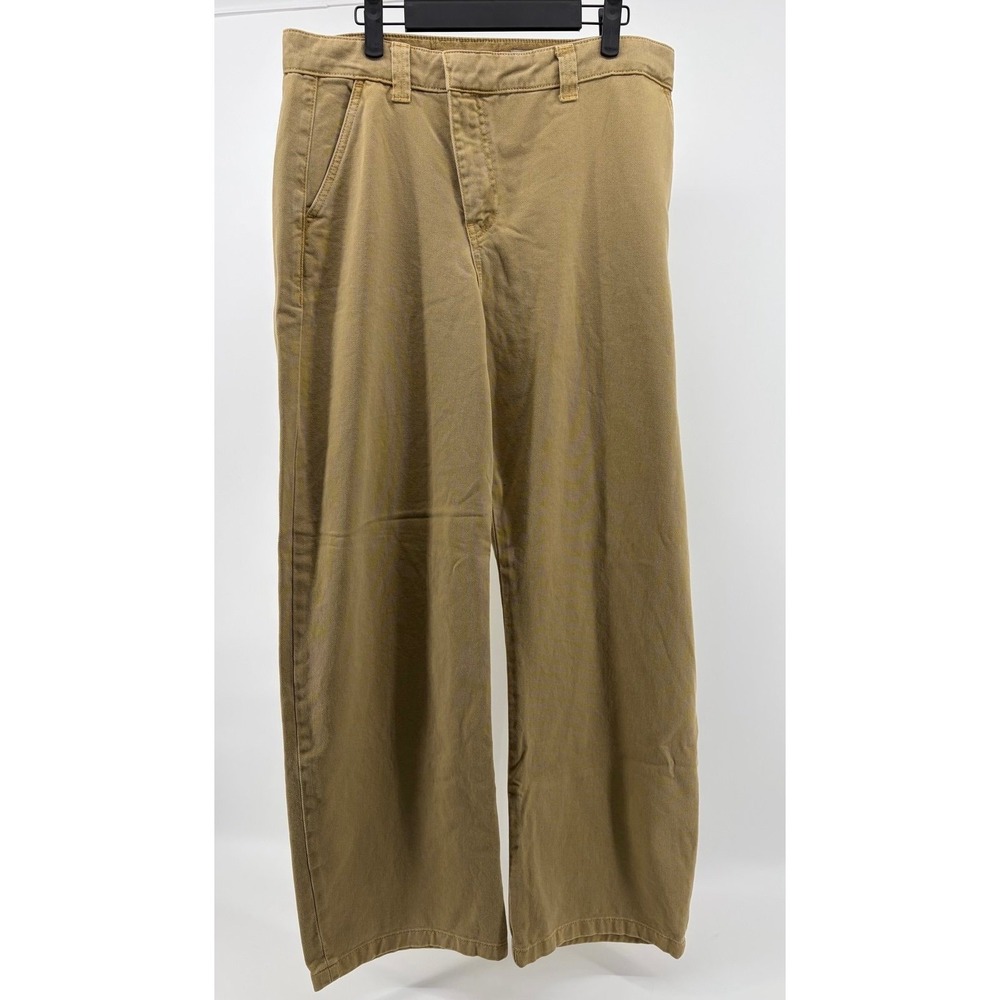 Zara Tan Wide Leg Pants, Casual Dress, Women's Size Large